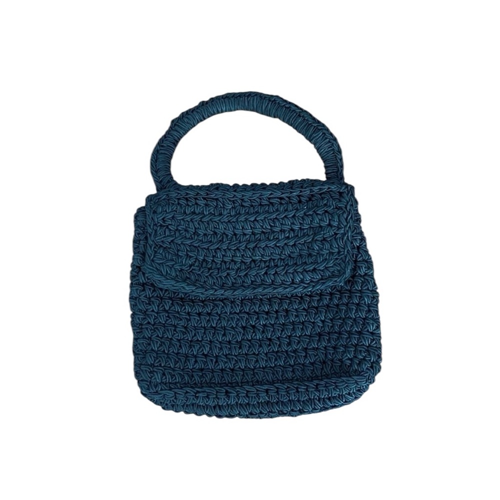 Black Mesh Handbag